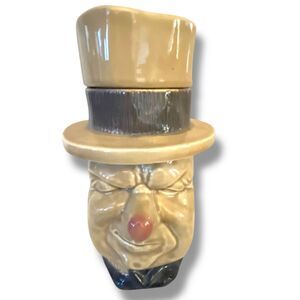 Vintage W.C. Fields Large Cookie Jar Complete McCoy